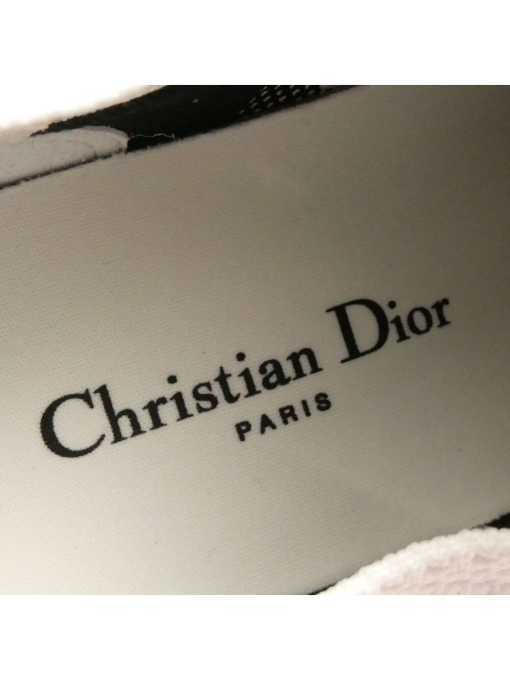 Dior Run'n'dior Sneakers 37 Low Cut Mesh Logo Black - Picture 9 of 9